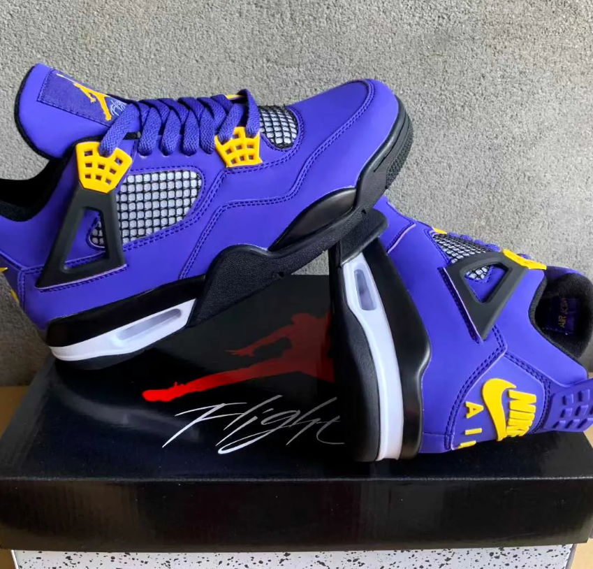 Air Jordan 4 Imperial Purple Shoes Sneakers