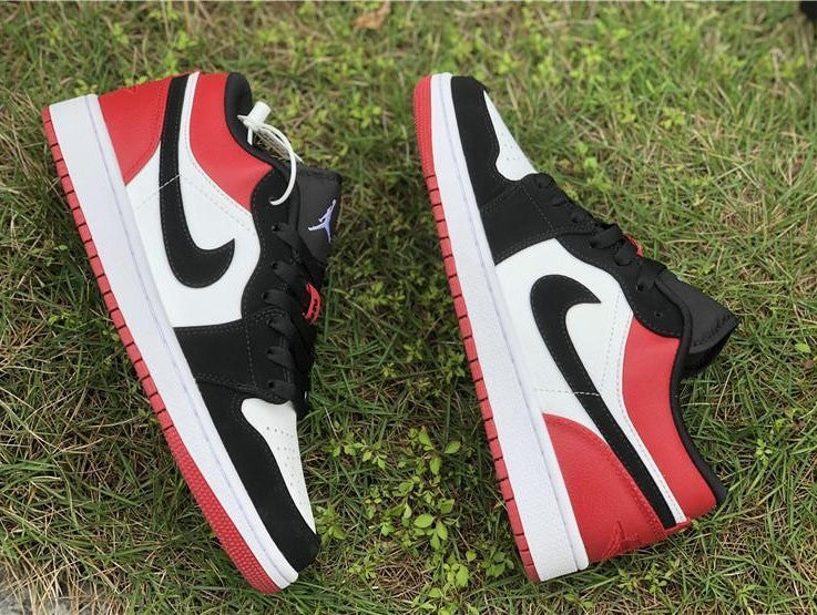 Air Jordan 1 Low Black Toe Shoes Sneakers