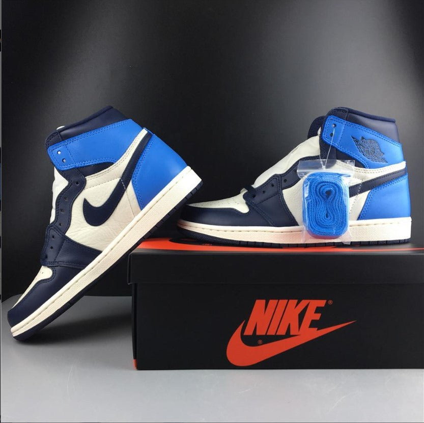 Air Jordan 1 Retro High Obsidian UNC Shoes Sneakers
