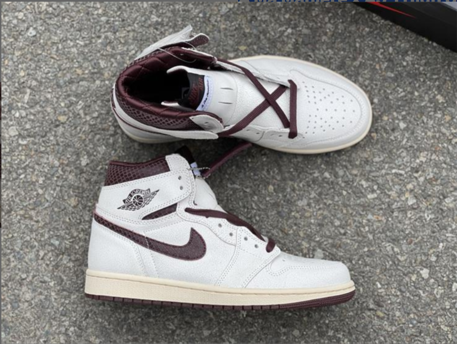 Air Max Maniere x Air Jordan 1 High OG Shoes Sneakers