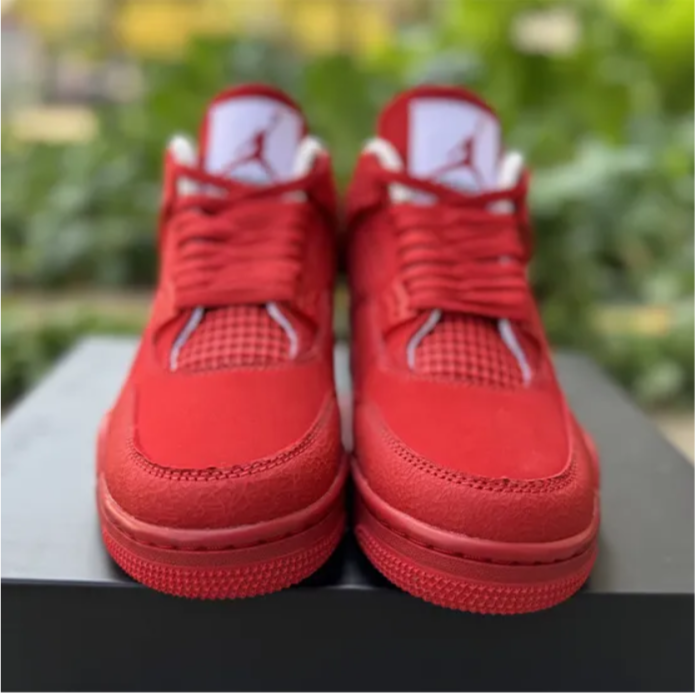 Air Jordan 4 Triple Red Shoes Sneakers