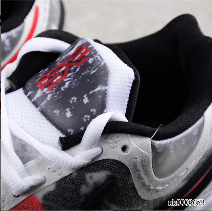 Kyrie 8 White University Red Shoes Sneakers