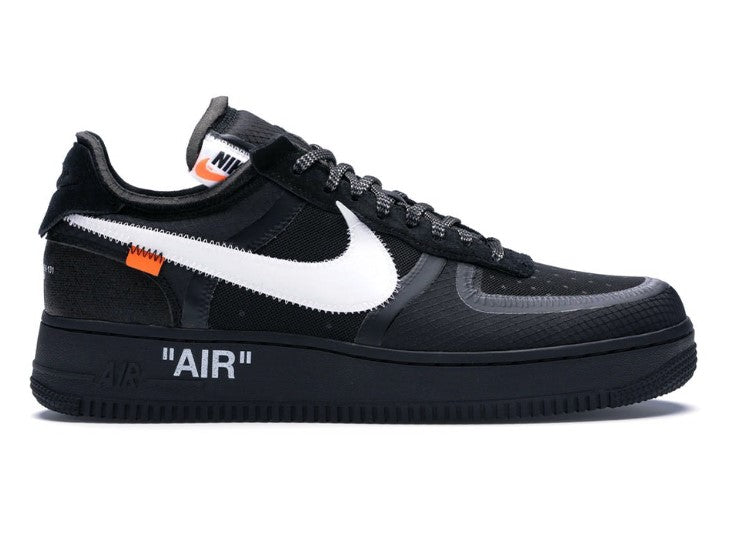 Air Force 1 Low Off-White Black White Shoes Sneakers