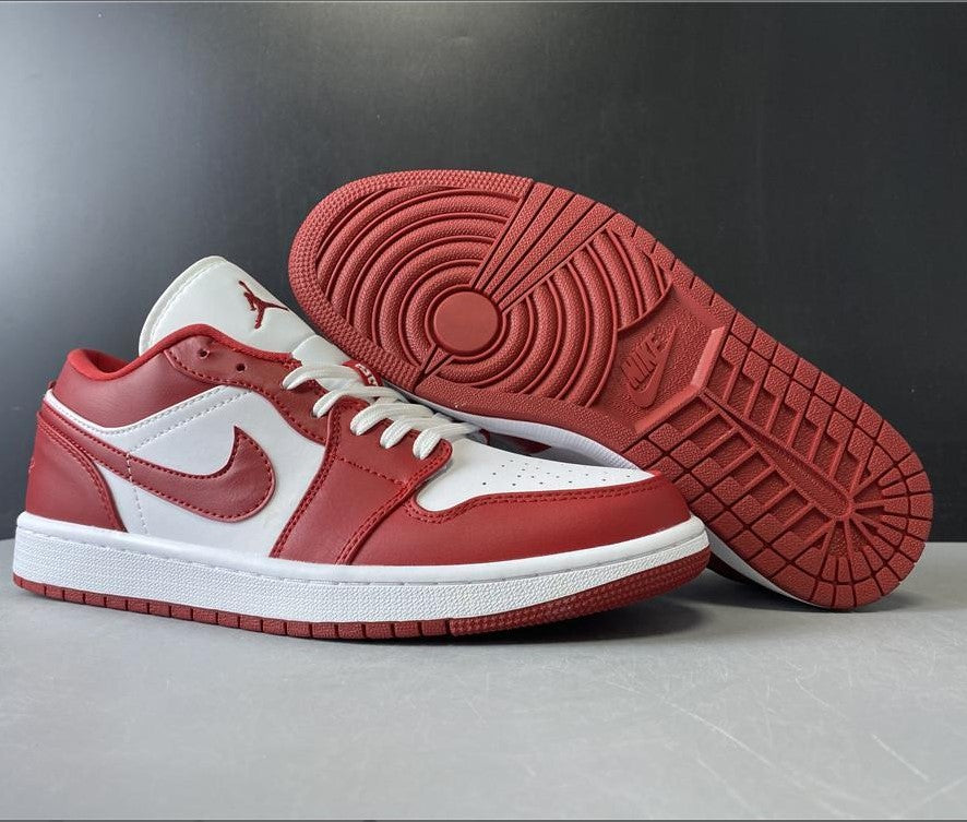 Air Jordan 1 Low Gym Red White Shoes Sneakers