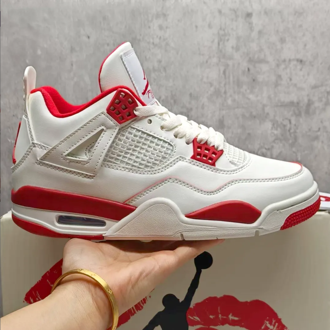 Air Jordan 4 Sierra Red Shoes Sneakers