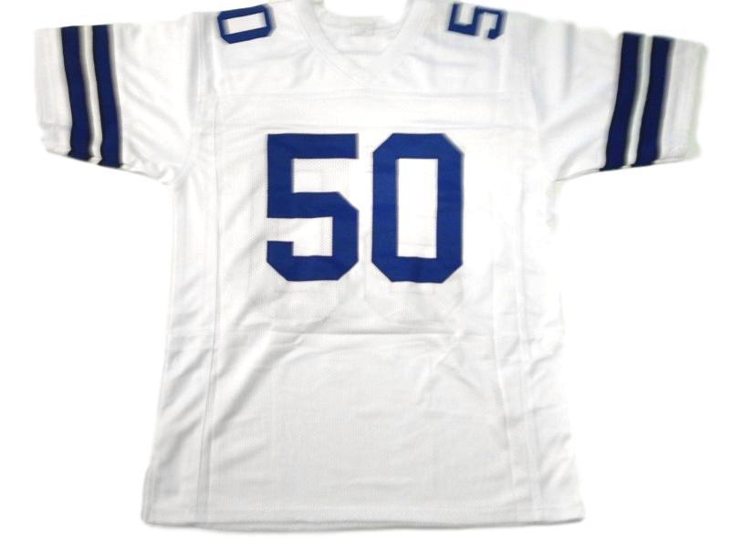 Sean Lee CUSTOM STITCHED Unsigned Football Jersey White