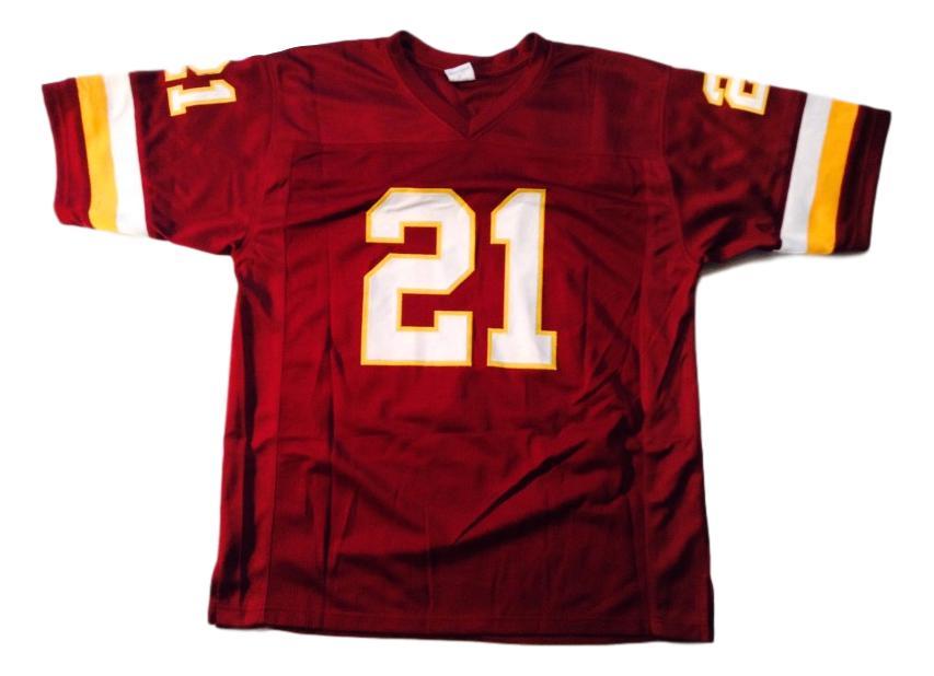 Sean Taylor CUSTOM STITCHED Unsigned Football Jersey Maroon