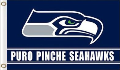 Seattle Seahawks Puro Pinche Flag 3X5 Ft Polyester Banner USA 90x150cm