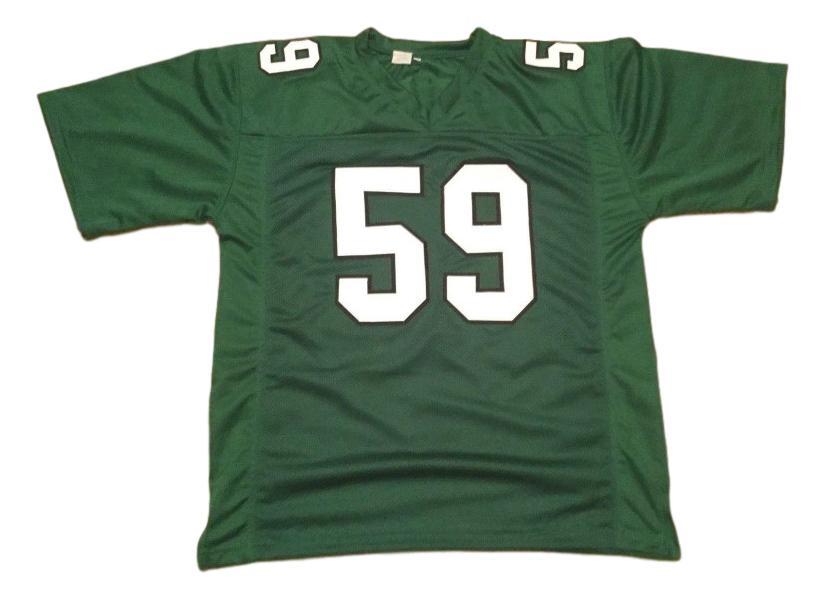 Seth Joyner CUSTOM STITCHED Unsigned Football Jersey Green