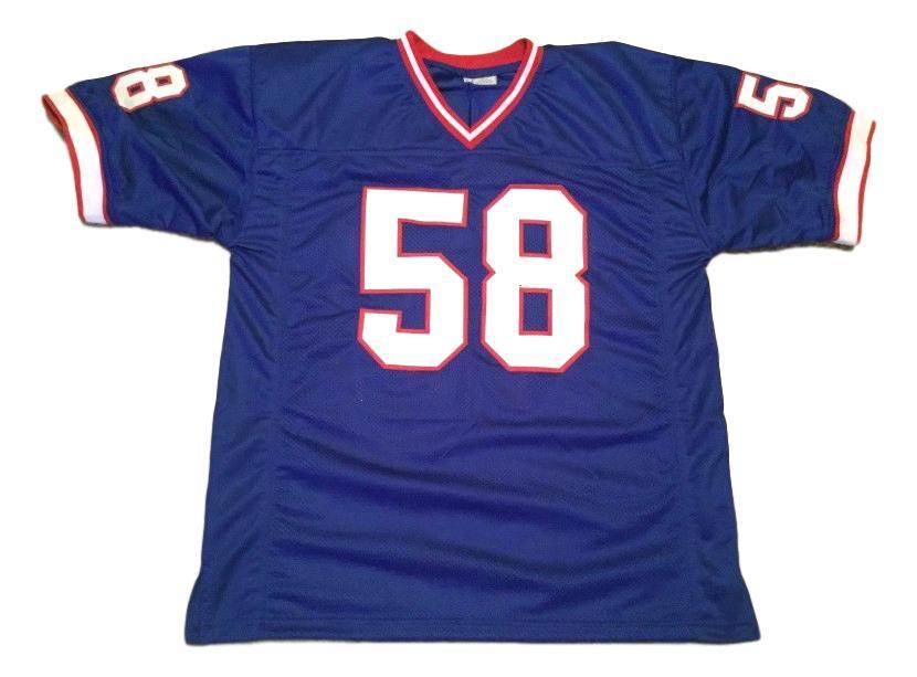 Shane Conlan CUSTOM STITCHED Unsigned Football Jersey Blue