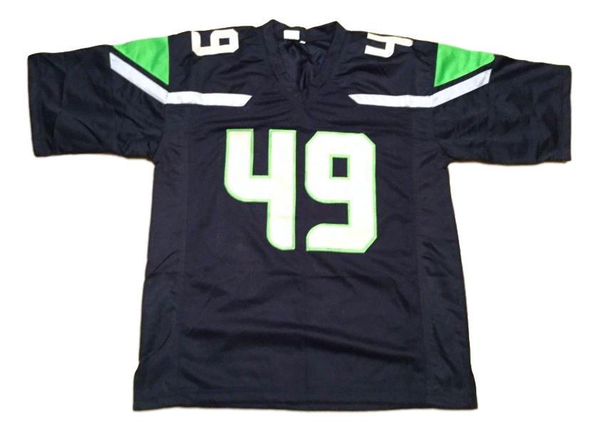 Shaquem Griffin CUSTOM STITCHED Unsigned Football Jersey Blue