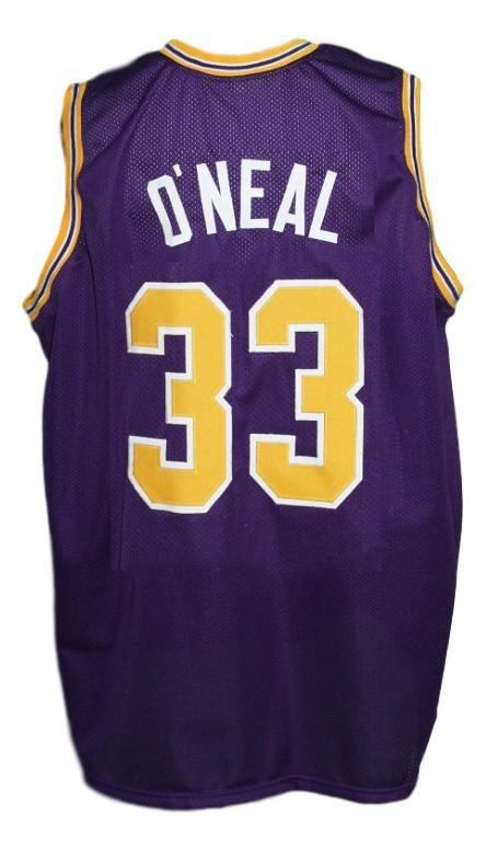Shaquille O'Neal Jersey #33 Lsu College Basketball Purple