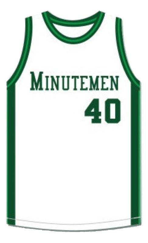 Shawn Kemp Jersey #40 Concord High School Basketball Sewn White
