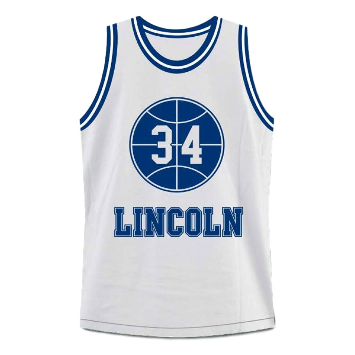 Shuttlesworth Jersey #34 Lincoln High School Ray Allen Basketball White