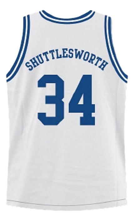 Shuttlesworth Jersey #34 Lincoln He Got Game Basketball White