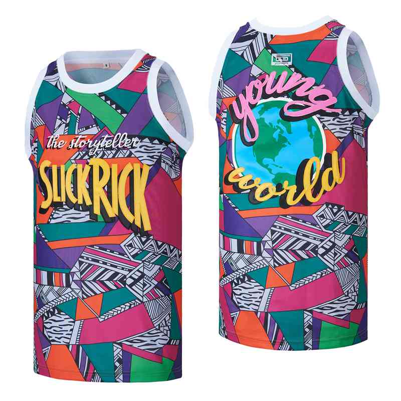 Slick Rick Young World Movie Basketball Jersey