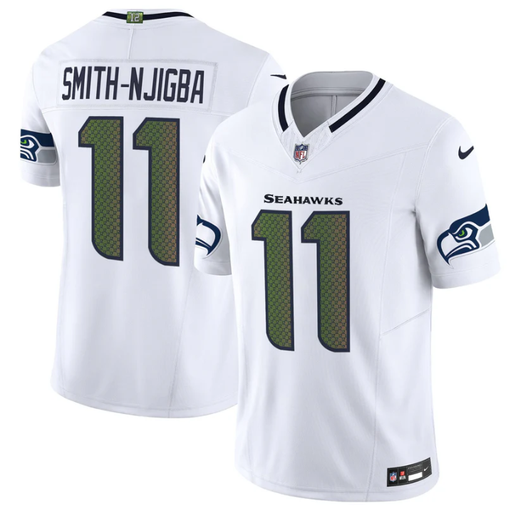 Smith-Njigba Jersey #11 Seahawks 2025 Rivalries Vapor Limited Stitched
