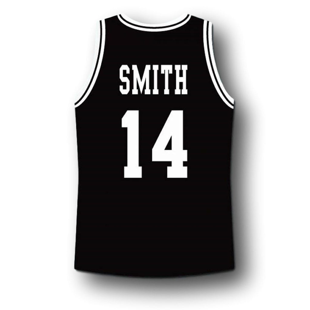 Smith Jersey #14 Bel-Air Academy Basketball Black (Copy)