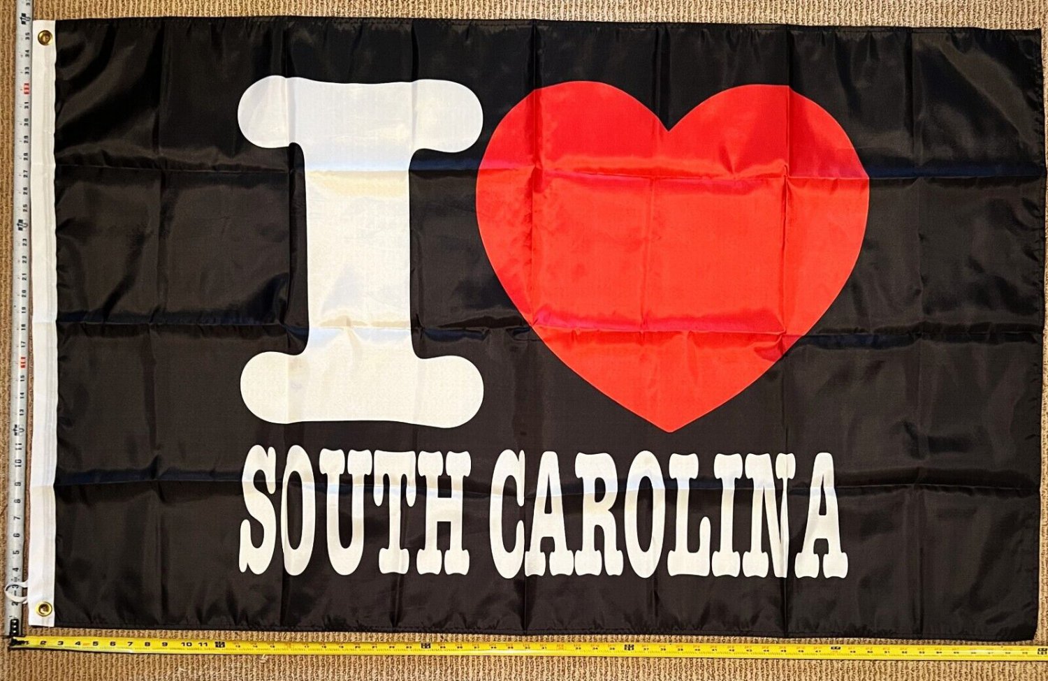 South Carolina Flag Beer America Man Cave Sign Poster USA 3x5'