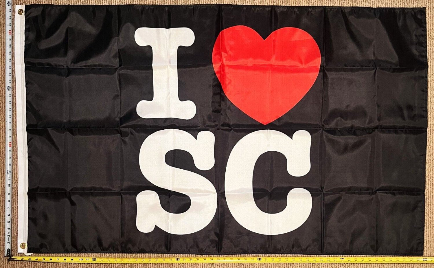 South Carolina Flag Beer America Man Cave Sign USA 3x5'