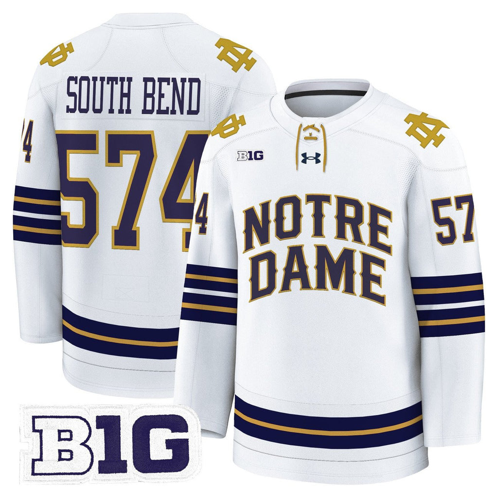 South Bend Jersey #574 Notre Dame Fighting Irish 2025-26 Premium Stitched