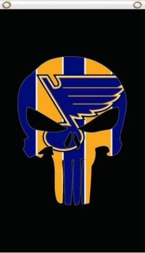 St. Louis Blues Custom Vertical Flag 3X5Ft Polyester Digital Print Banner USA