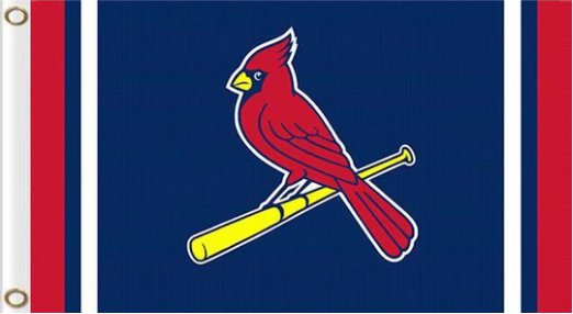 St Louis Cardinals Custom Flag 3X5Ft Banner USA Polyester with Brass Grommets