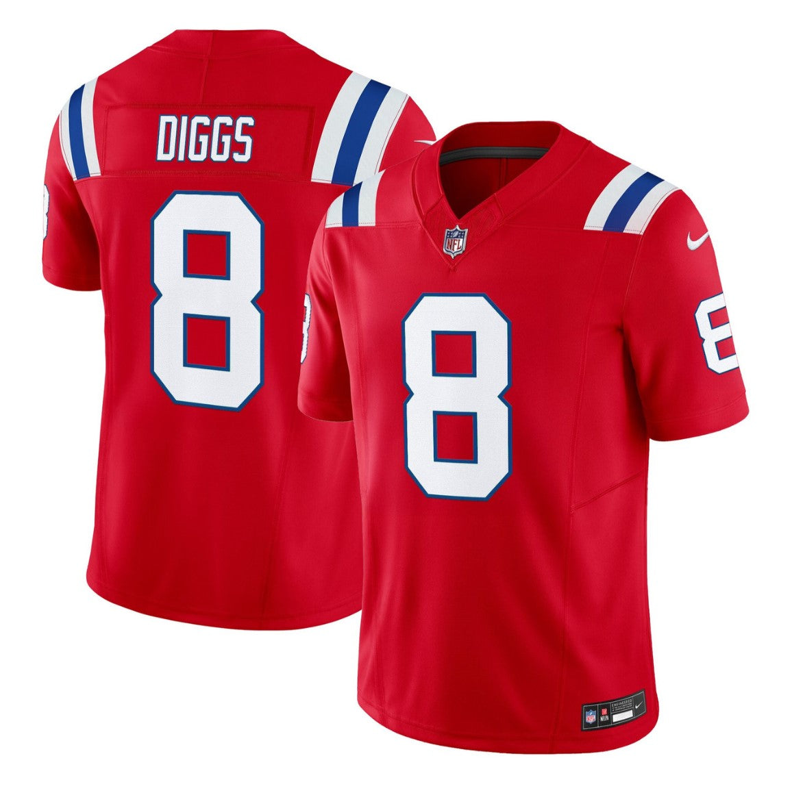 Stefon Diggs Jersey #8 Throwback Football Vapor Limited Stitched