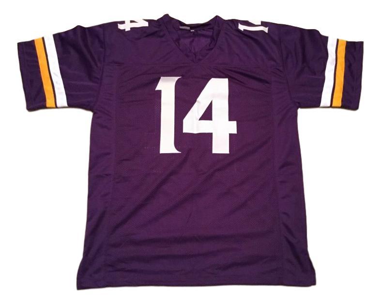 Stefon Diggs CUSTOM STITCHED Unsigned Football Jersey Purple