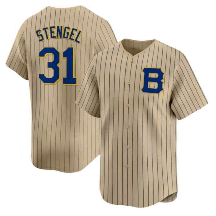 Stengel #31 Boston Bees Pinstripe Jersey - All Stitched