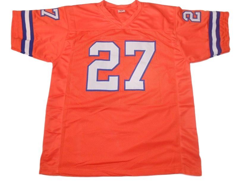 Steve Atwater CUSTOM STITCHED Unsigned Football Jersey Orange