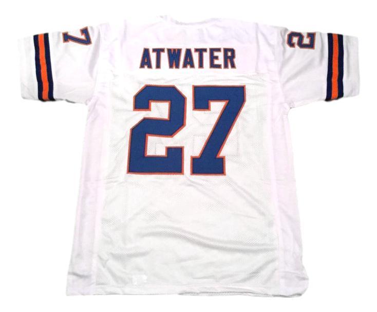 Steve Atwater CUSTOM STITCHED Unsigned Football Jersey White