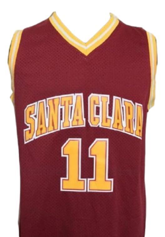 Steve Nash Jersey #11 College Basketball Sewn Maroon