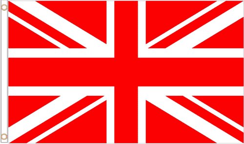 Stoke City Red and White Union Flag 3x5ft Banner Polyester
