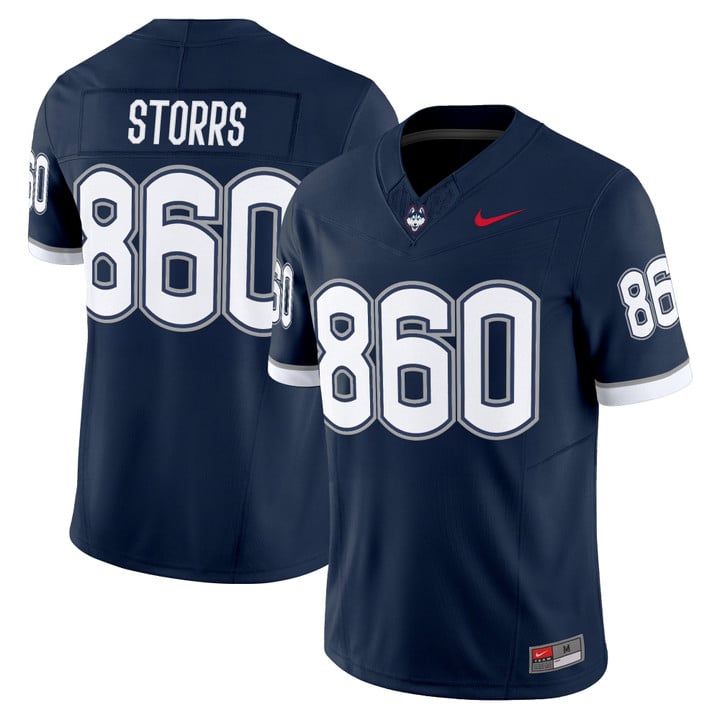 Storrs Jersey #860 UConn Huskies 2025 Vapor Limited Stitched