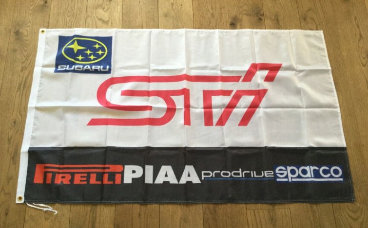 Subaru Impreza WRX STI P1 Flag 3X5 Ft Polyester Banner USA 90x150cm