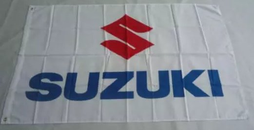 Suzuki Car Racing Flag 3X5 Ft Polyester Banner USA 90x150cm