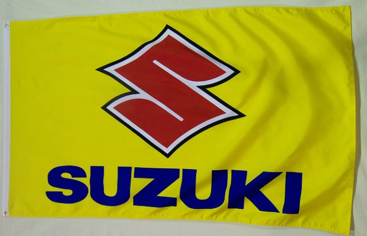 Suzuki Flag 3X5 Ft Polyester Banner USA 90x150cm