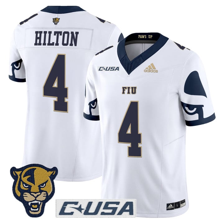 T.Y. Hilton Jersey #4 Florida International Panthers 2025 Stitched