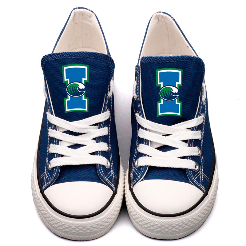 Texas A&M-CC Islanders Limited Print NCAA College Students Low Top Canvas Shoes Sport Sneakers