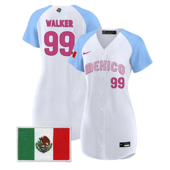 Taijuan Walker Jersey #99 Mexico 2026 World Baseball Dress Stitched