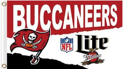Tampa Bay Buccaneers Helmet US Flag 3X5 Ft Polyester Banner USA 90x150cm (Copy)