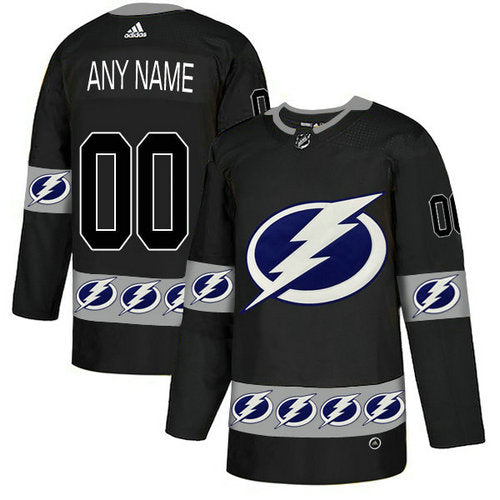 Tampa Bay Lightning Custom Team Logos Fashion Jersey