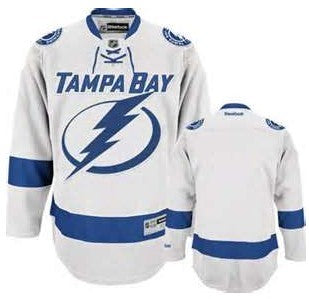Tampa Bay Lightning Customized White Jersey