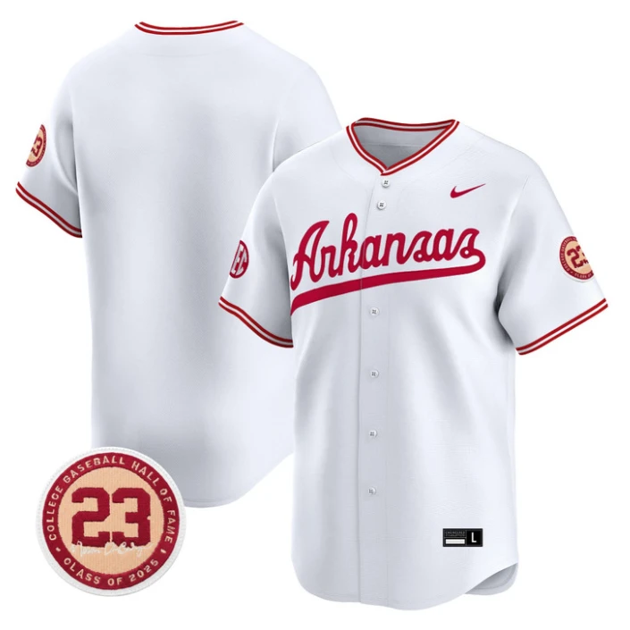 Team Jersey Blank Arkansas Razorbacks Norm DeBriyn Night Edition Stitched