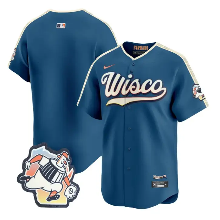 Team Jersey Blank Milwaukee Brewers 2026 City Connect Premier Stitched