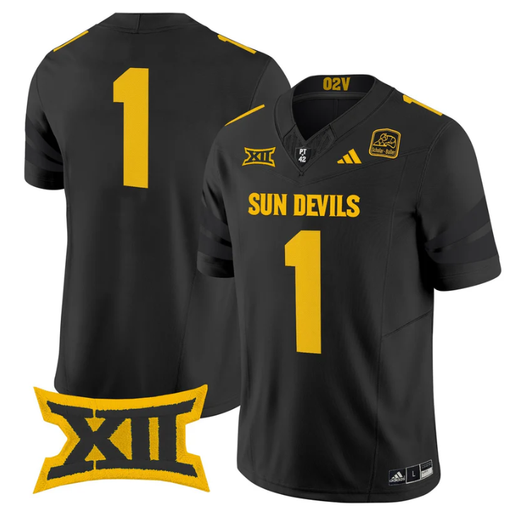 Team Jersey #1 Arizona State Sun Devils 2025 Vapor Stitched