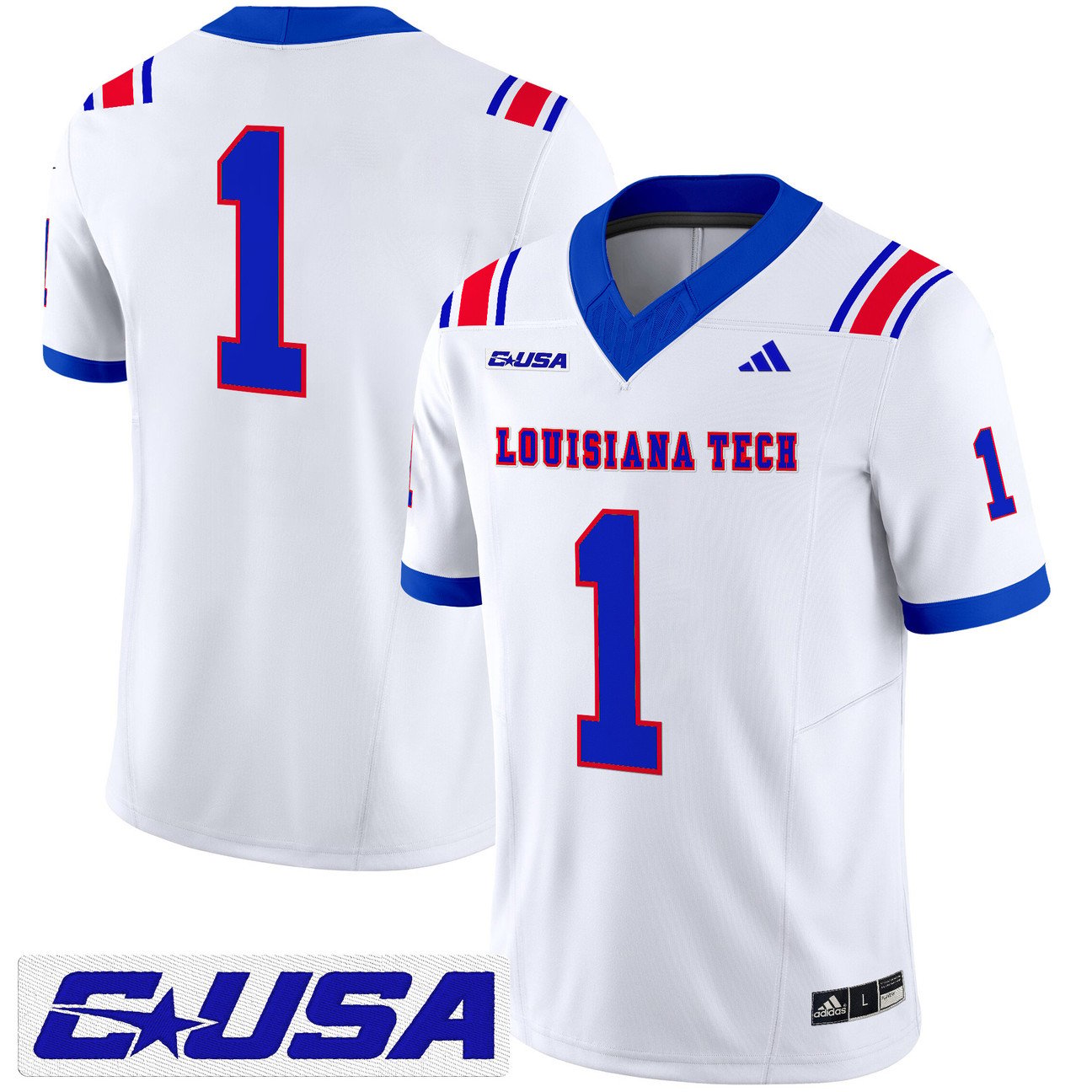 Team Jersey #1 Louisiana Tech Bulldogs 2025 Vapor Limited Stitched