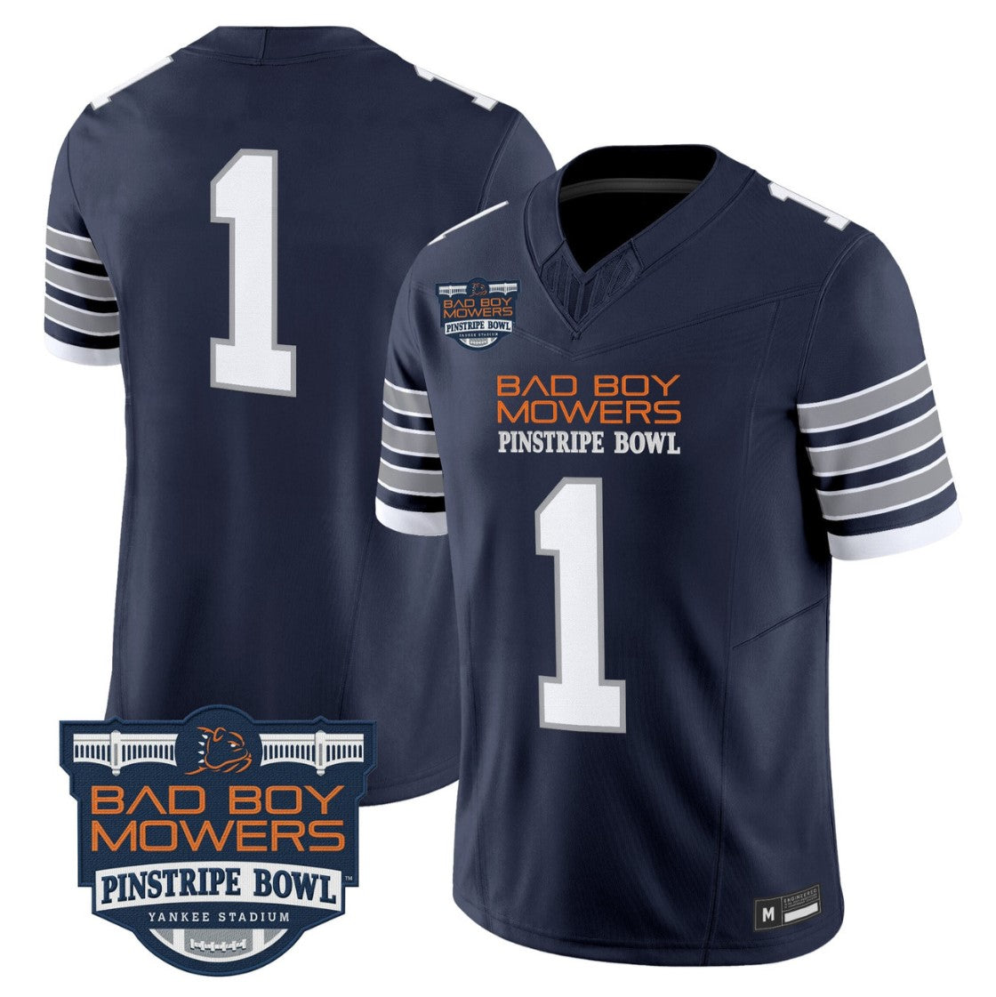 Team Jersey #1 Penn State 2025 Pinstripe Bowl Vapor Limited V2 Stitched