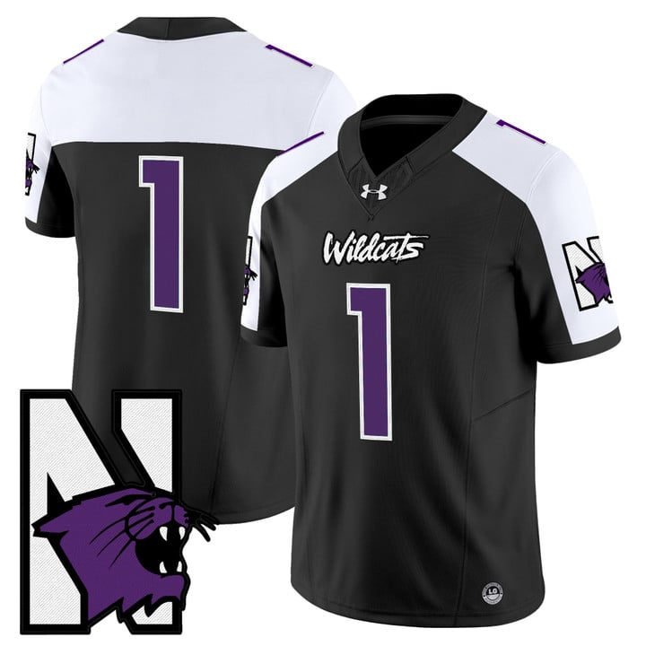 Team Jersey #1 Northwestern Wildcats Honoring 95 Vapor Limited Stitched